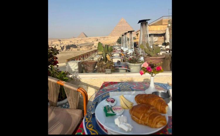 Hotel Queen Cleopatra View Kafret el-Gabal Exterior foto